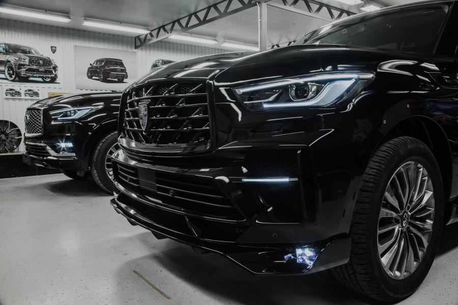 Детали экстерьера Infiniti QX80 Missuro by Larte Design 2018 года  (фото 9 из 37)